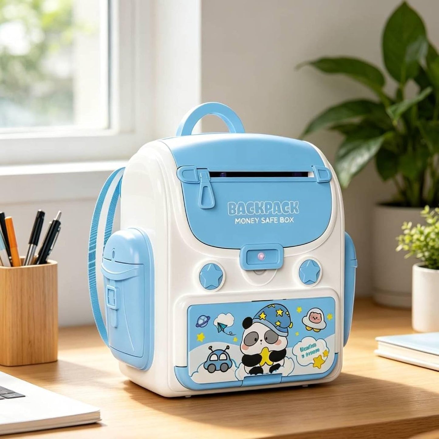 Smart Backpack Money Bank