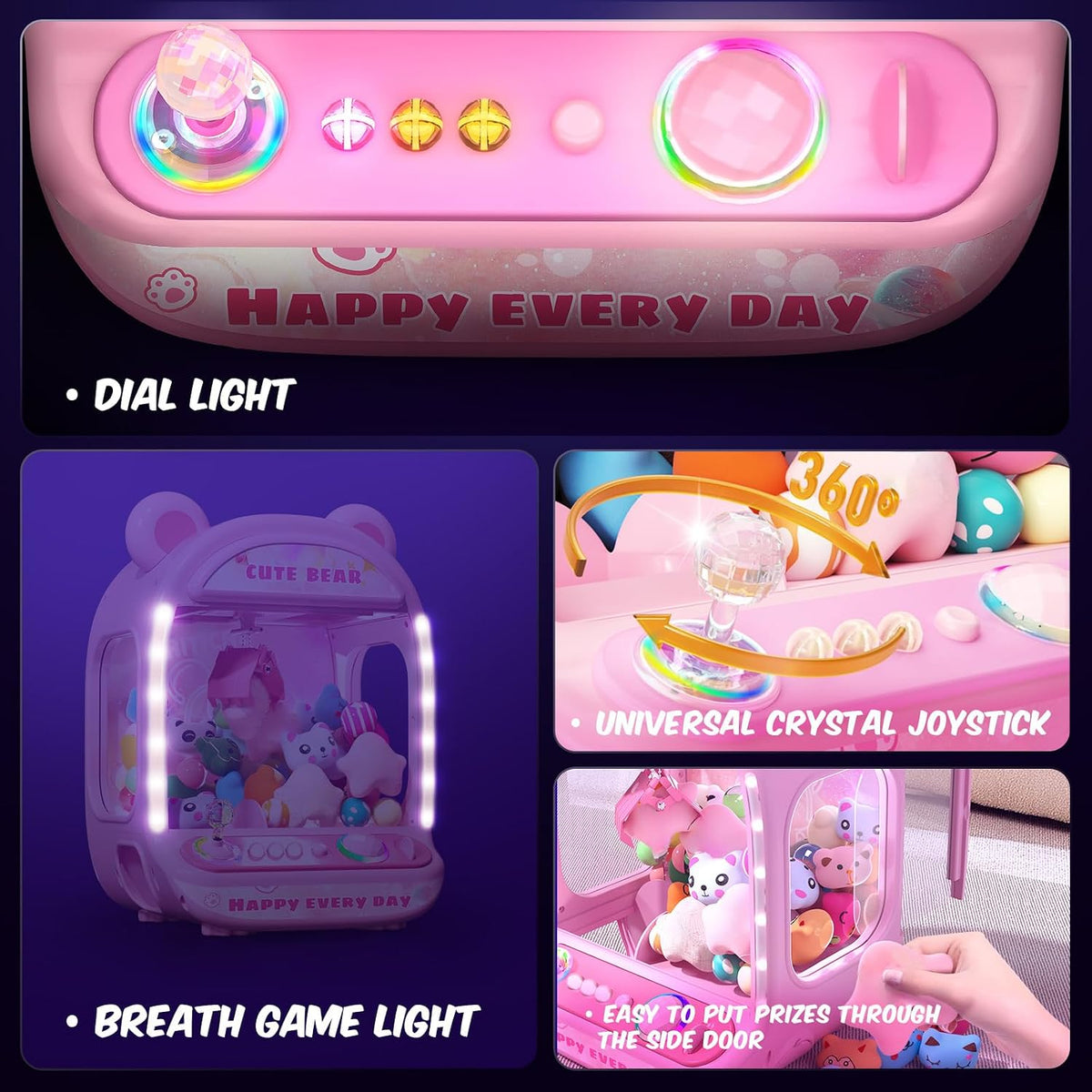 Mini Claw Machine Arcade Game