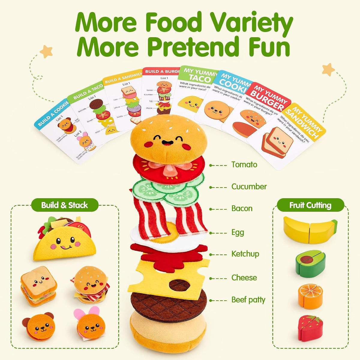 Mini Chef Lunchbox Food Set