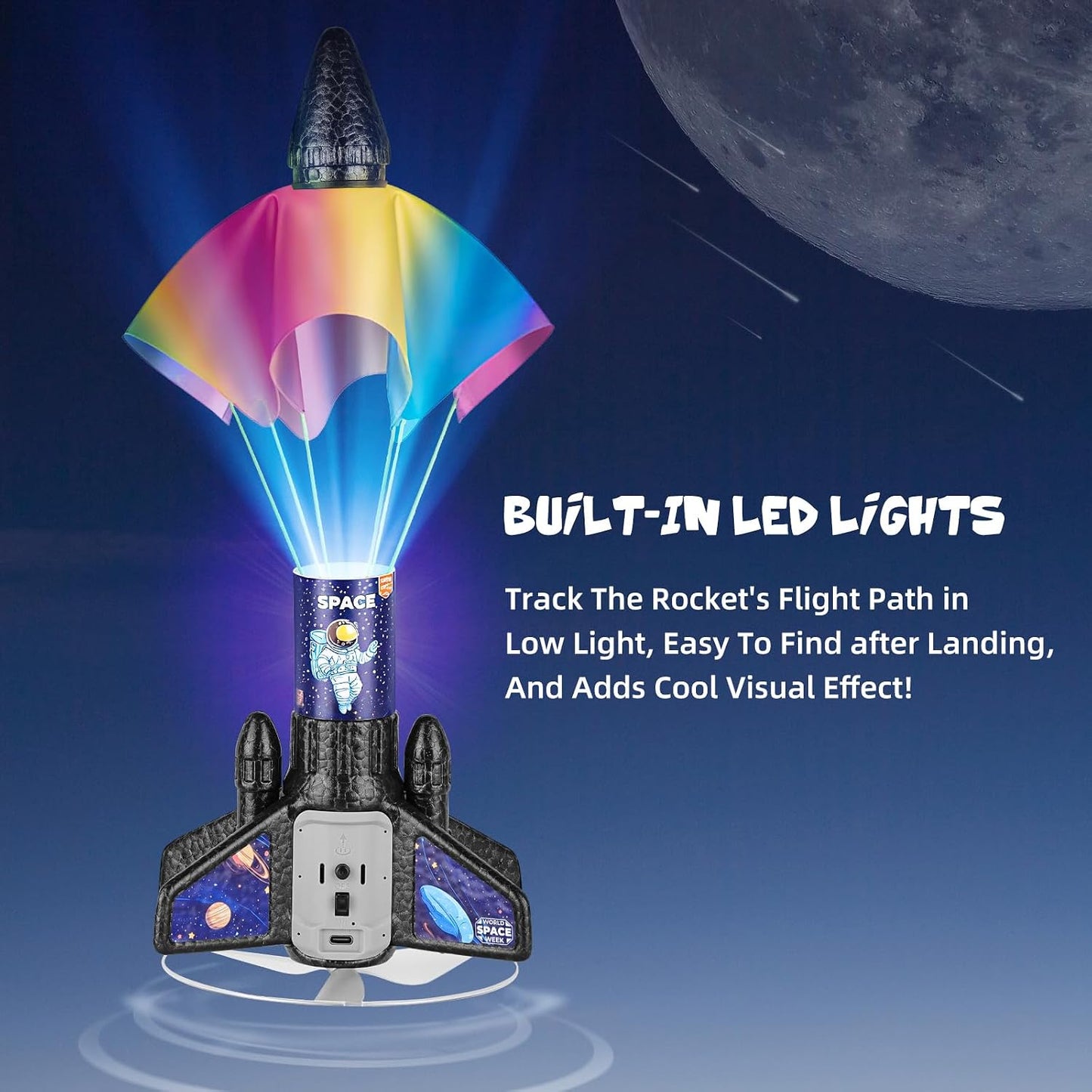 Electric Rocket Launcher for Kids