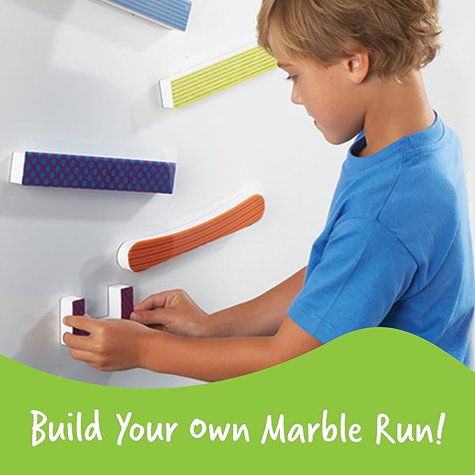 Magnetic Marble Run Building Set
