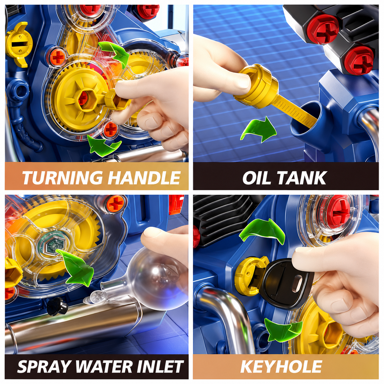 DIY Engine Building Kit for Kids
