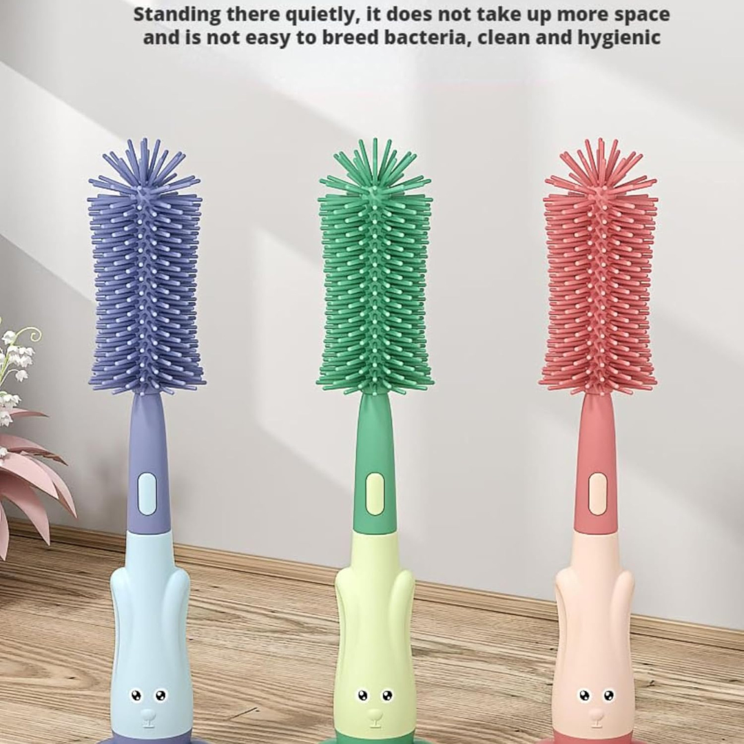 Portable Multifunctional Baby Bottle Brush