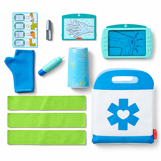 Reusable Cast & X-Ray Doctor Play Set
