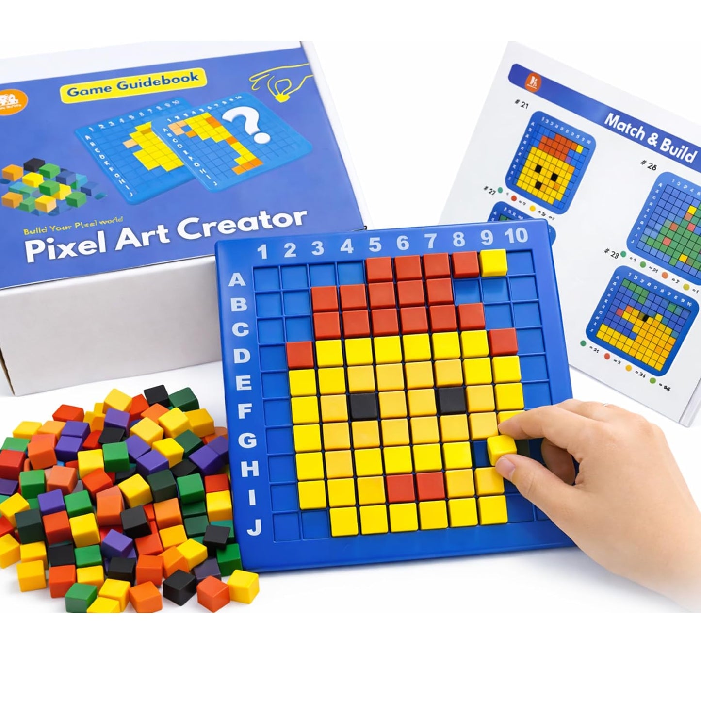 Pixel Art Creator STEM Puzzle Kit for Kids