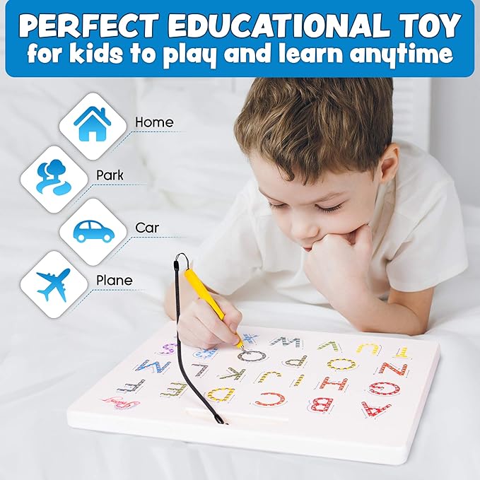 Magnetic Letter & Number Tracing Board
