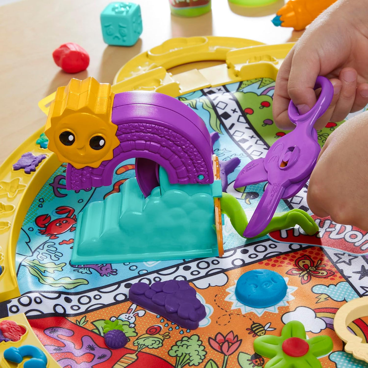 Fold & Go Creative Dough Playmat Set