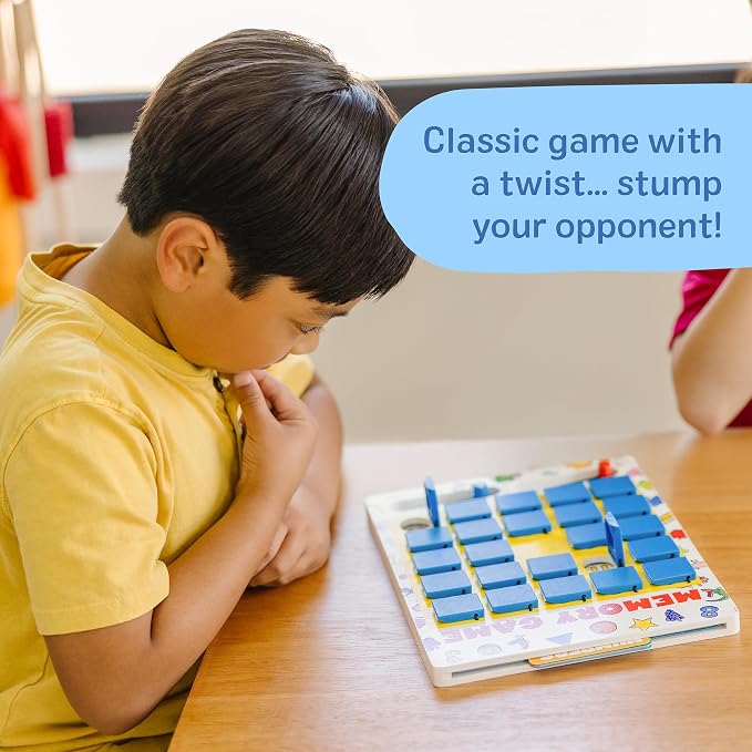 Flip & Match Memory Board Game