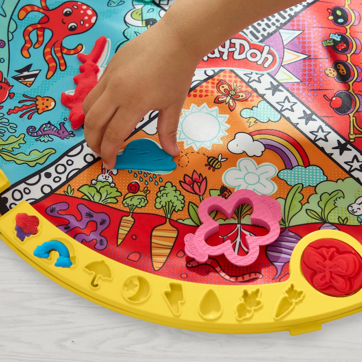 Fold & Go Creative Dough Playmat Set