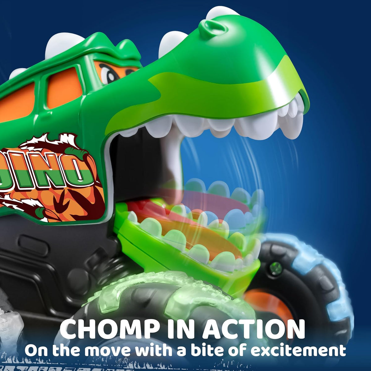 Glowing Monster Big Wheel Toy Car