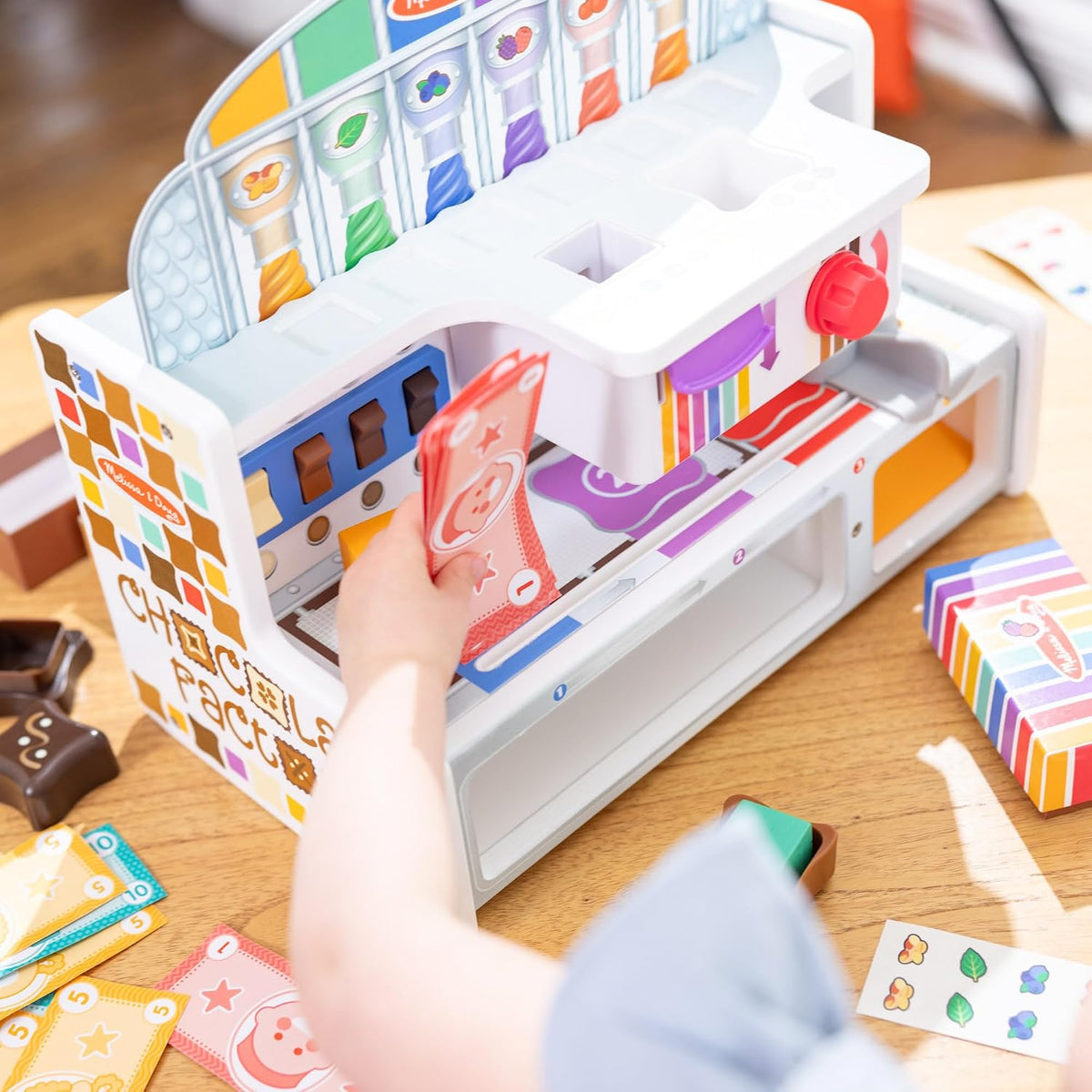 Wooden Chocolate Factory Pretend Play Set