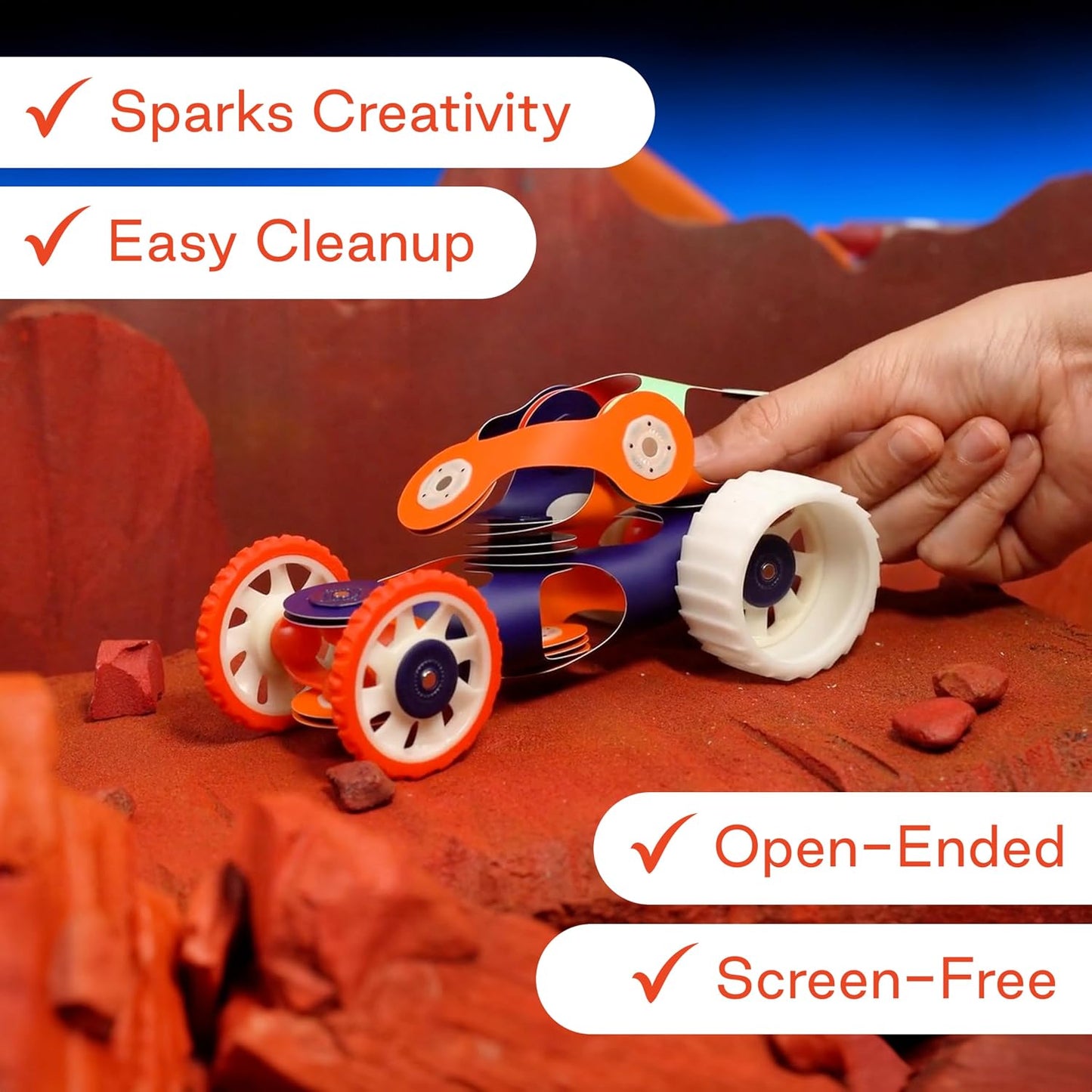 Magnetic Mars Rover Building Set