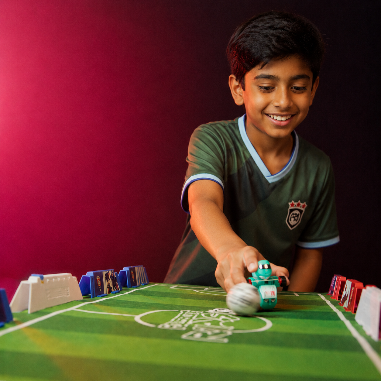 Mini Soccer Battle Arena Game Set