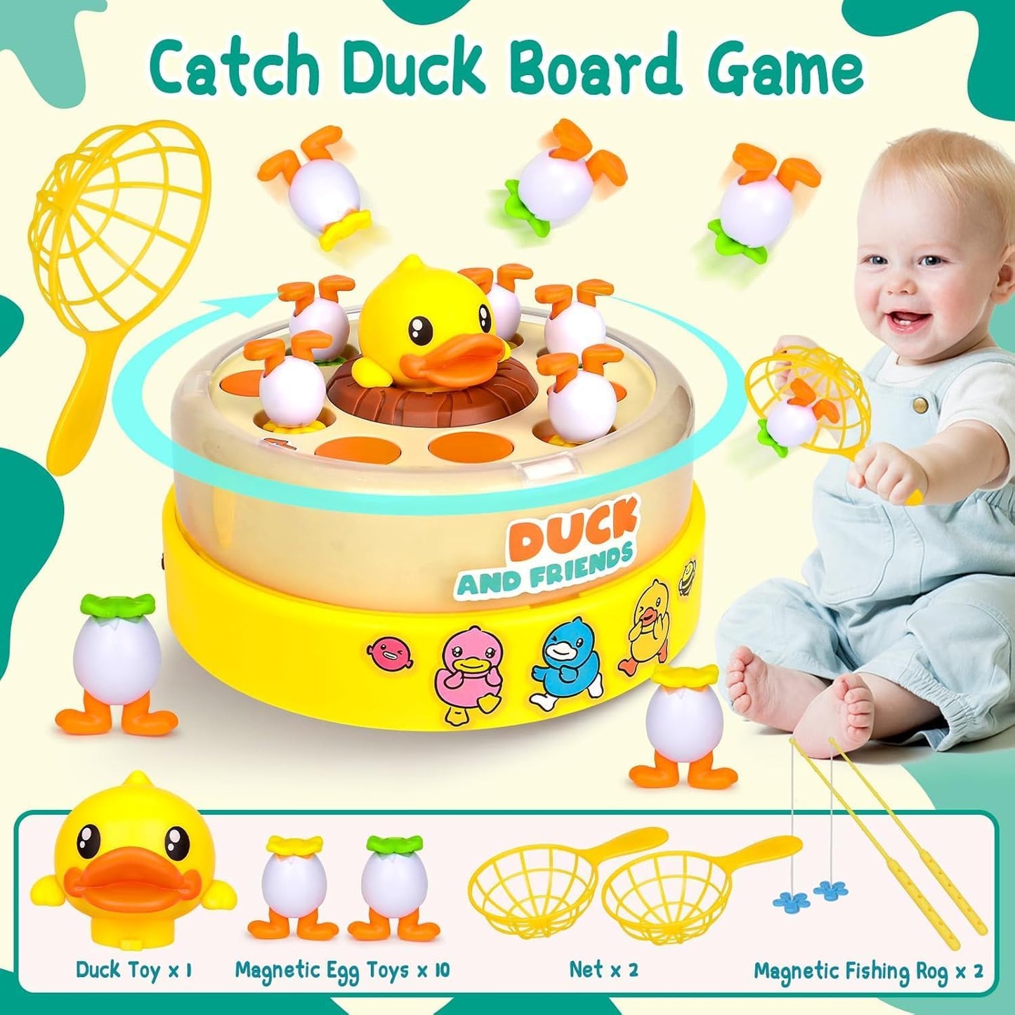 Electric Duck Jumping Game