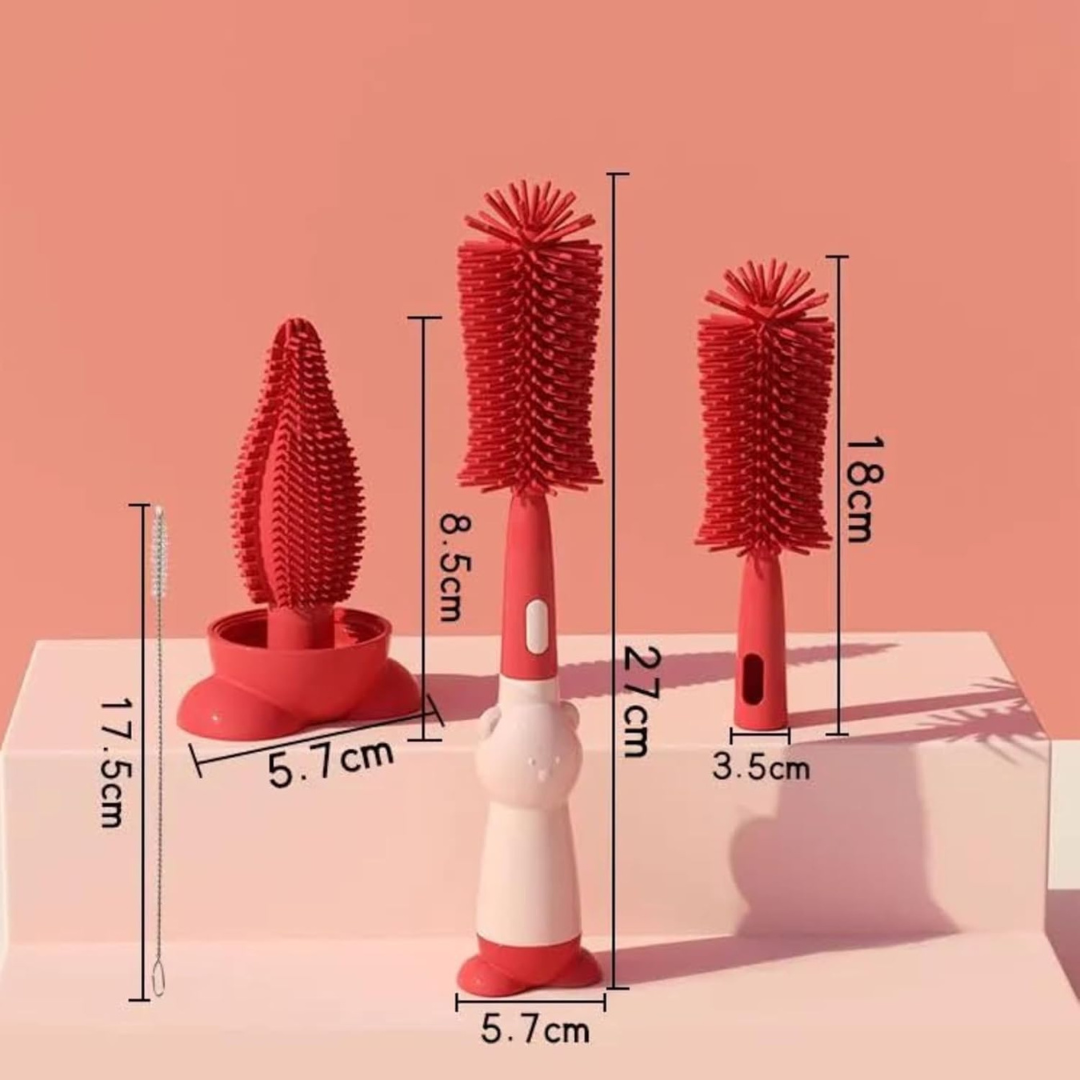 Portable Multifunctional Baby Bottle Brush