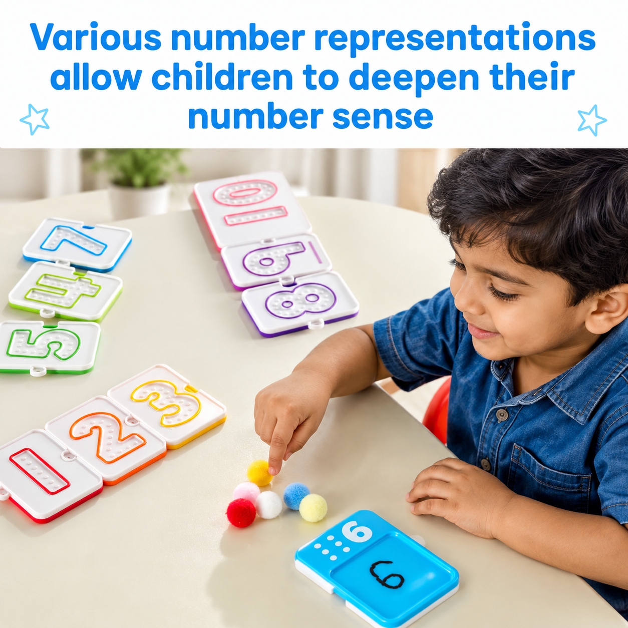 Sensory Number Trays