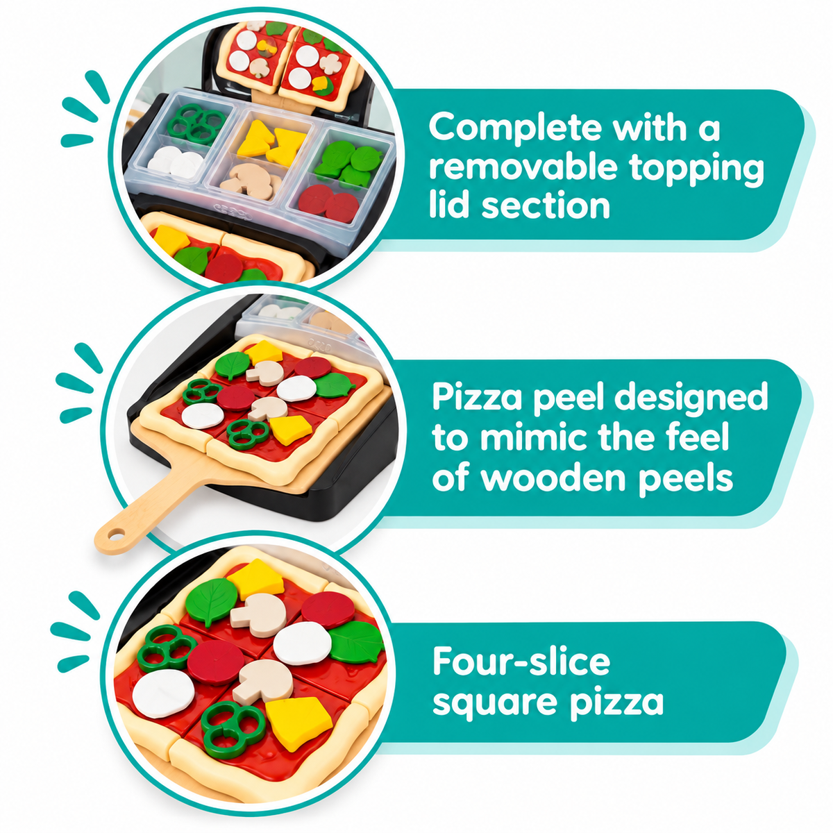 Little Pizza Chef Topping Station