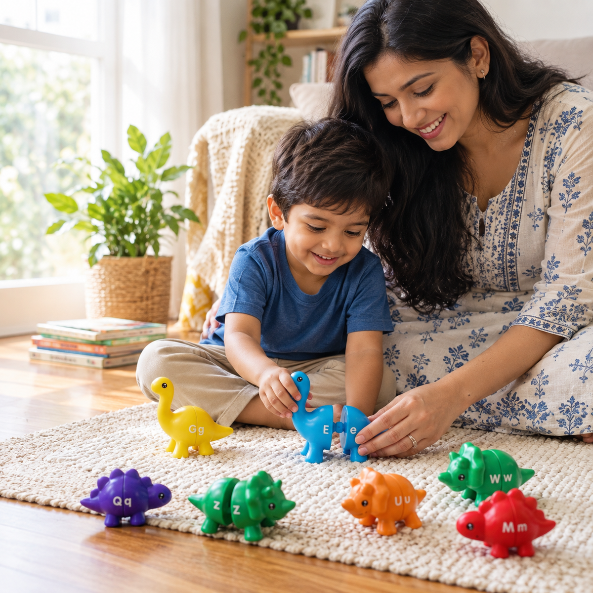 Dinosaur Alphabet Matching Toy Set