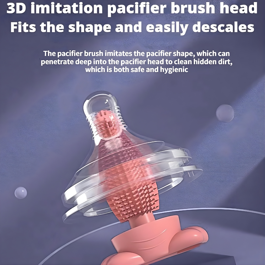 Portable Multifunctional Baby Bottle Brush