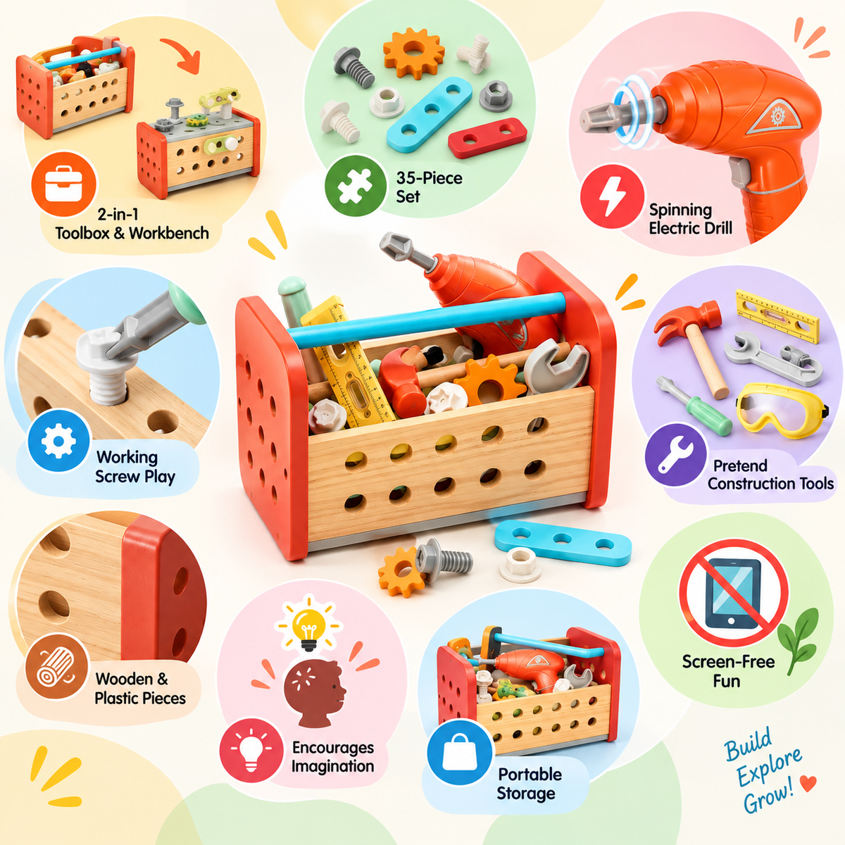 Little Builder Tool Workshop