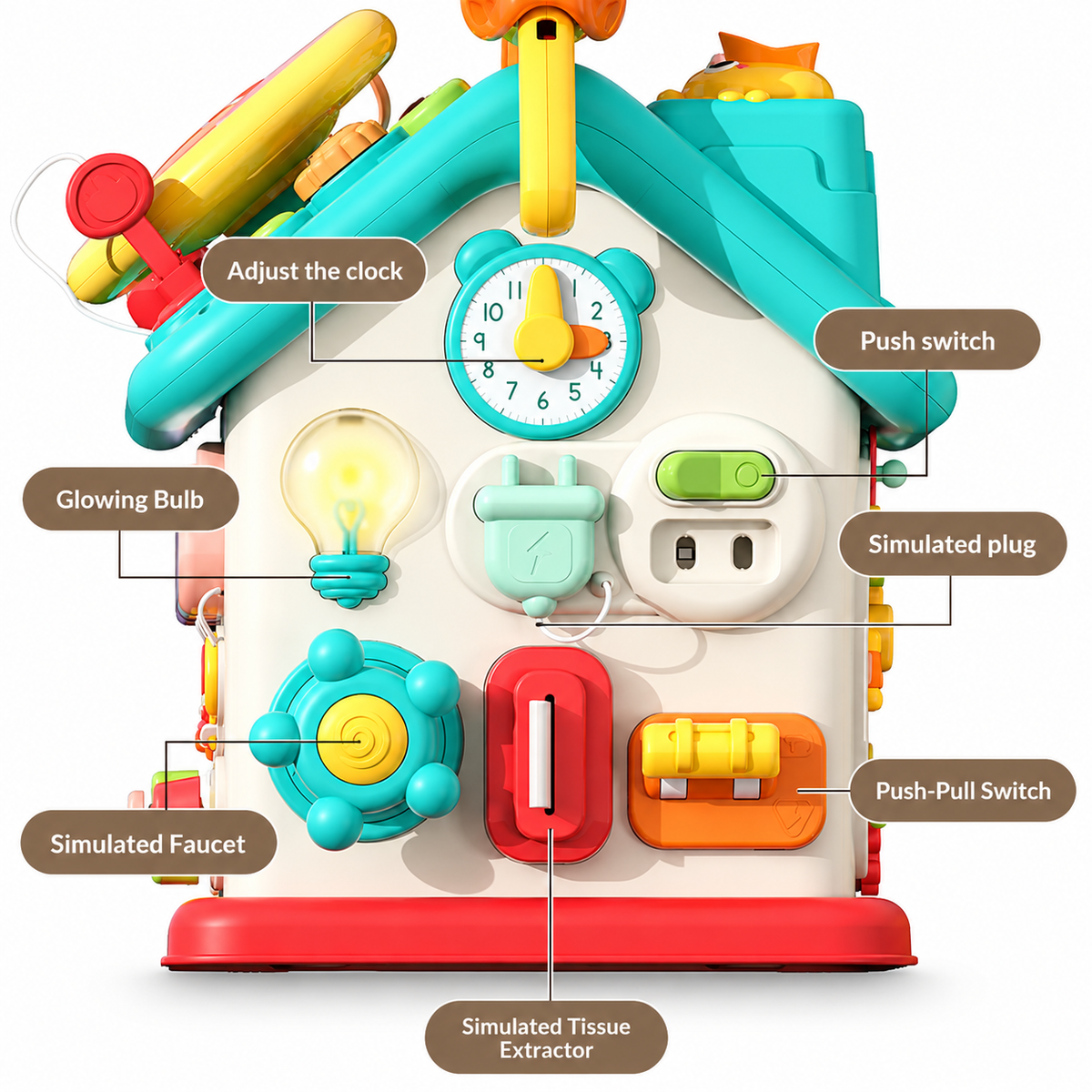 Portable Multifunctional Learning & Development Toy