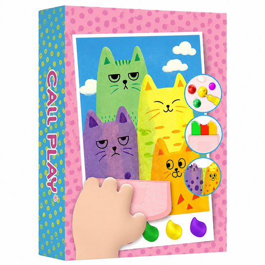 Creative Rainbow Scratch Art Postcard Set