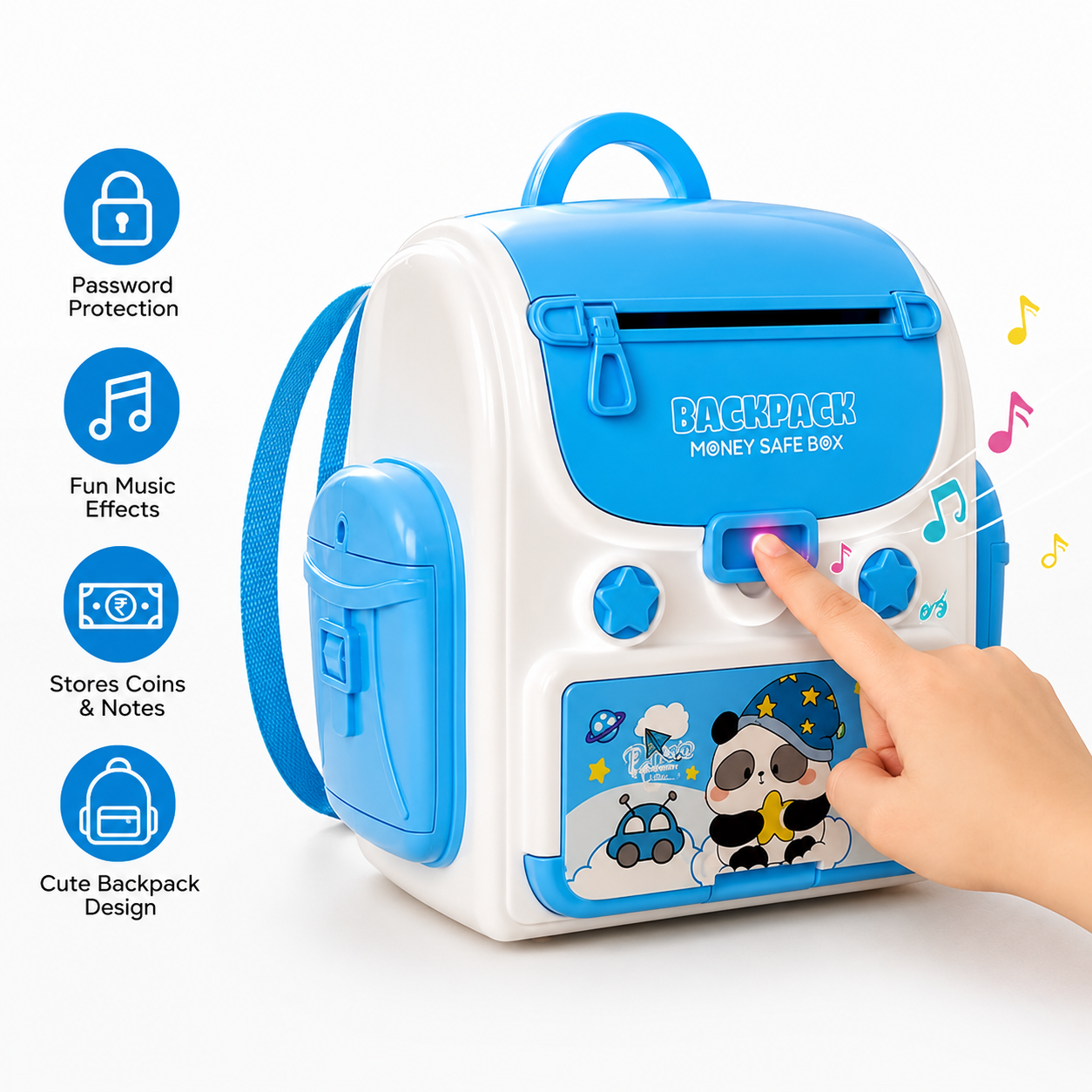 Smart Backpack Money Bank