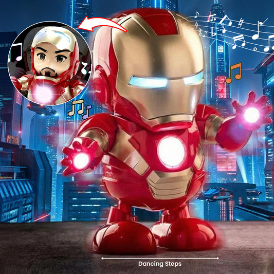 Dancing Iron Man Robot Toy