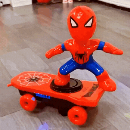 Spider-Man Stunt Scooter & Skateboard