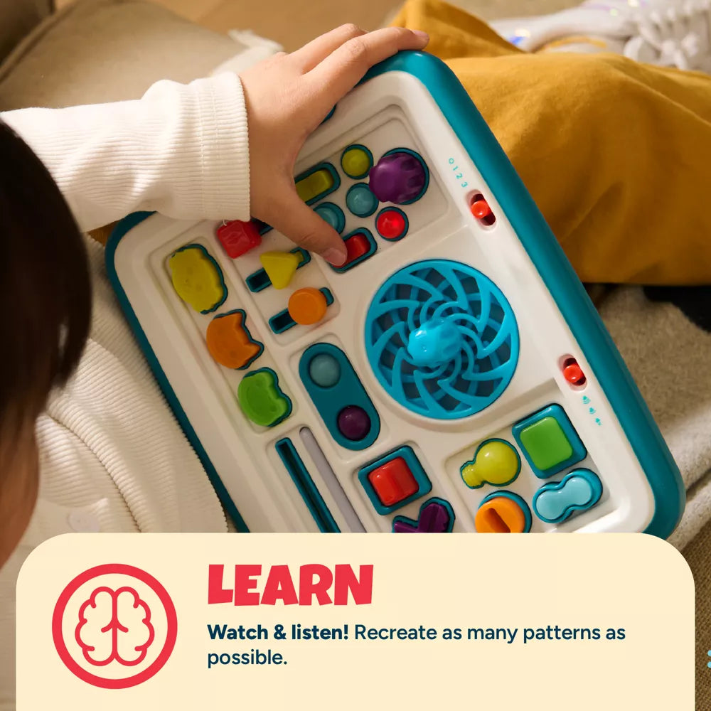 3-in-1 Interactive Lights & Sounds Busy Board