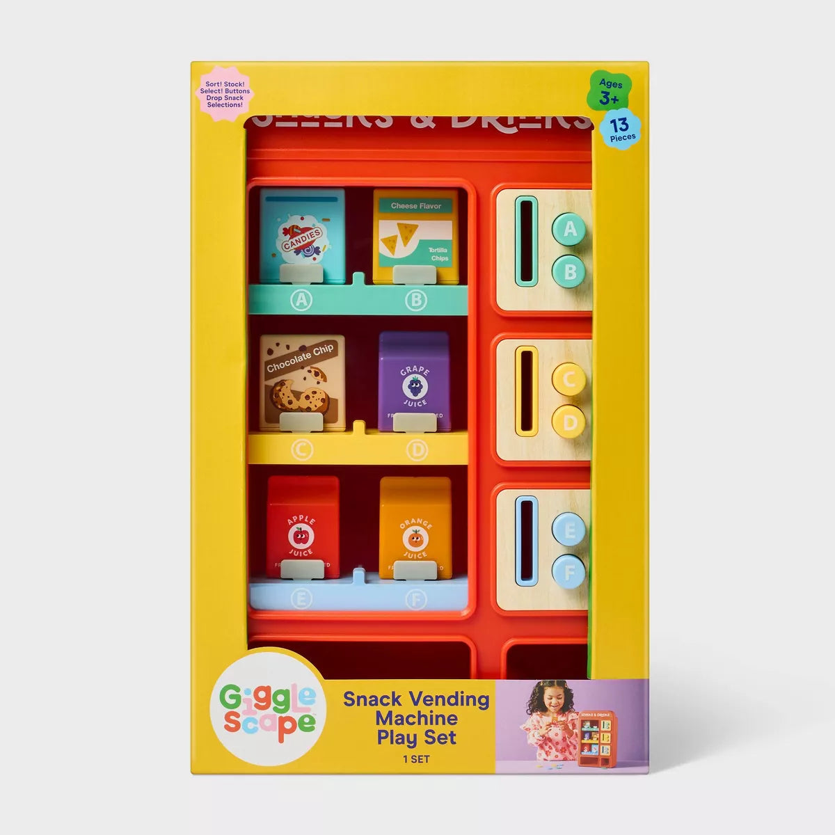 Snack & Sip Pretend Vending Machine