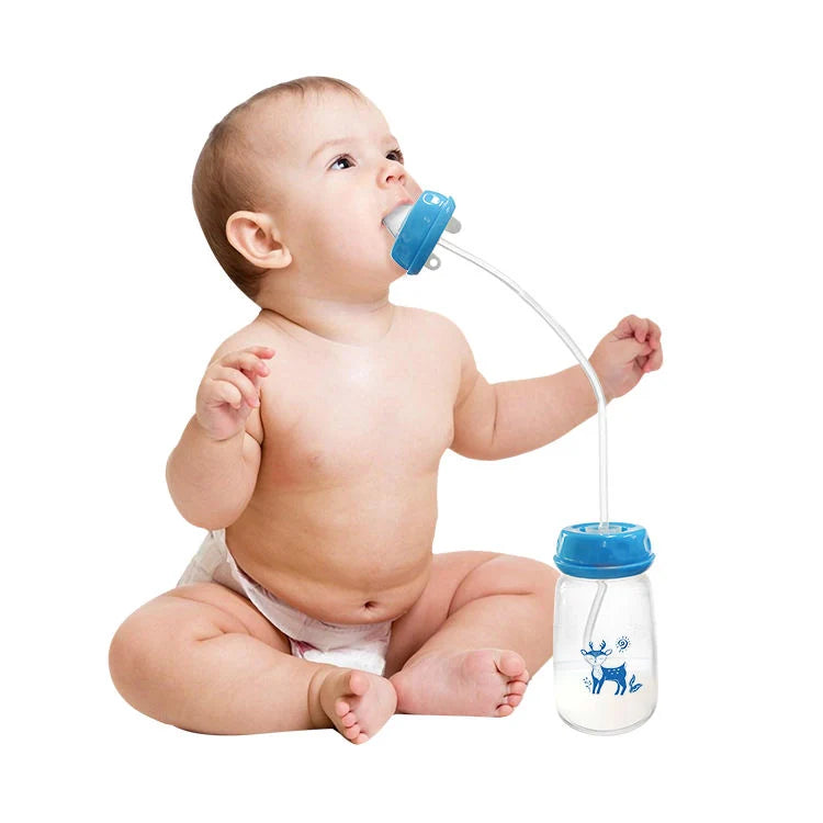 Hands-Free Baby Feeder Bottle