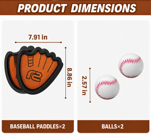 Toss And Catch Baseball Game