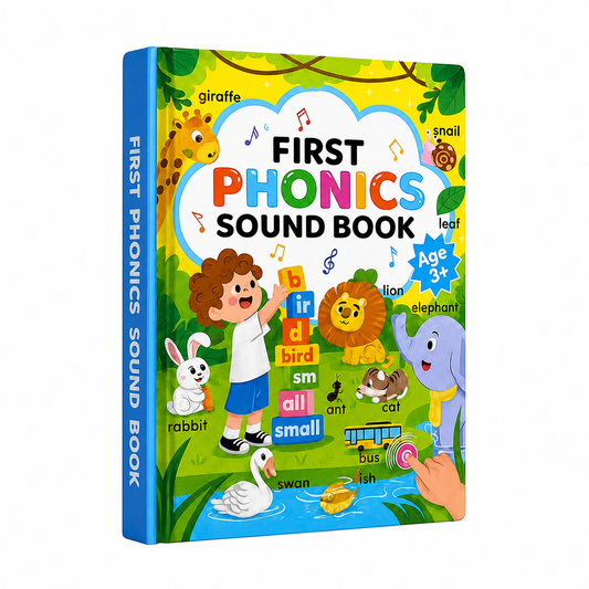 ABC Alphabet & Talking First Phonics Learning Book