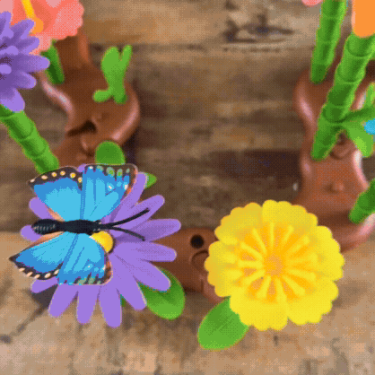 Creative Flower Garden Building Set