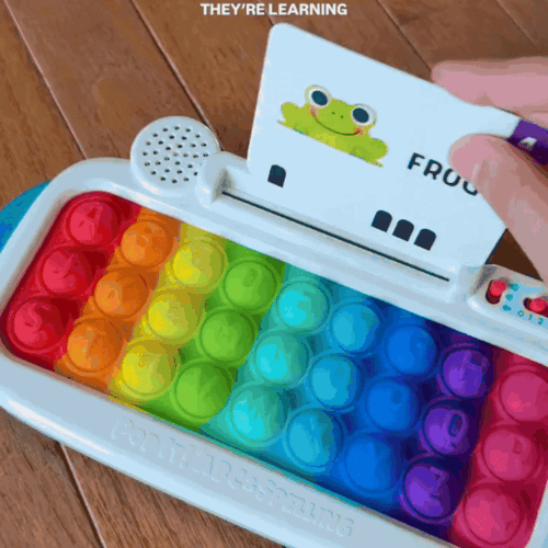 Pop & Learn ABC Spelling Keyboard – Interactive Screen-Free Educational Toy