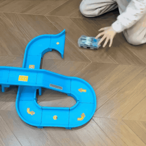 Flexible DIY Race Track Car Toy