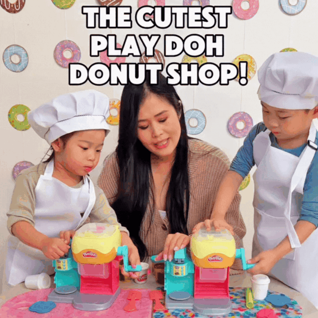 Donut Shop Playset – Shape, Decorate & Serve Sweet Creations