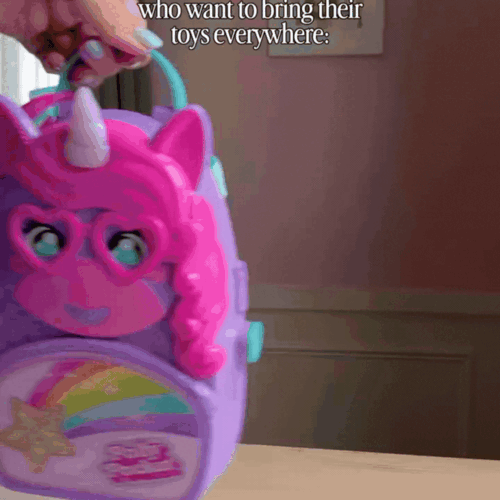 Unicorn Adventure Backpack Playset
