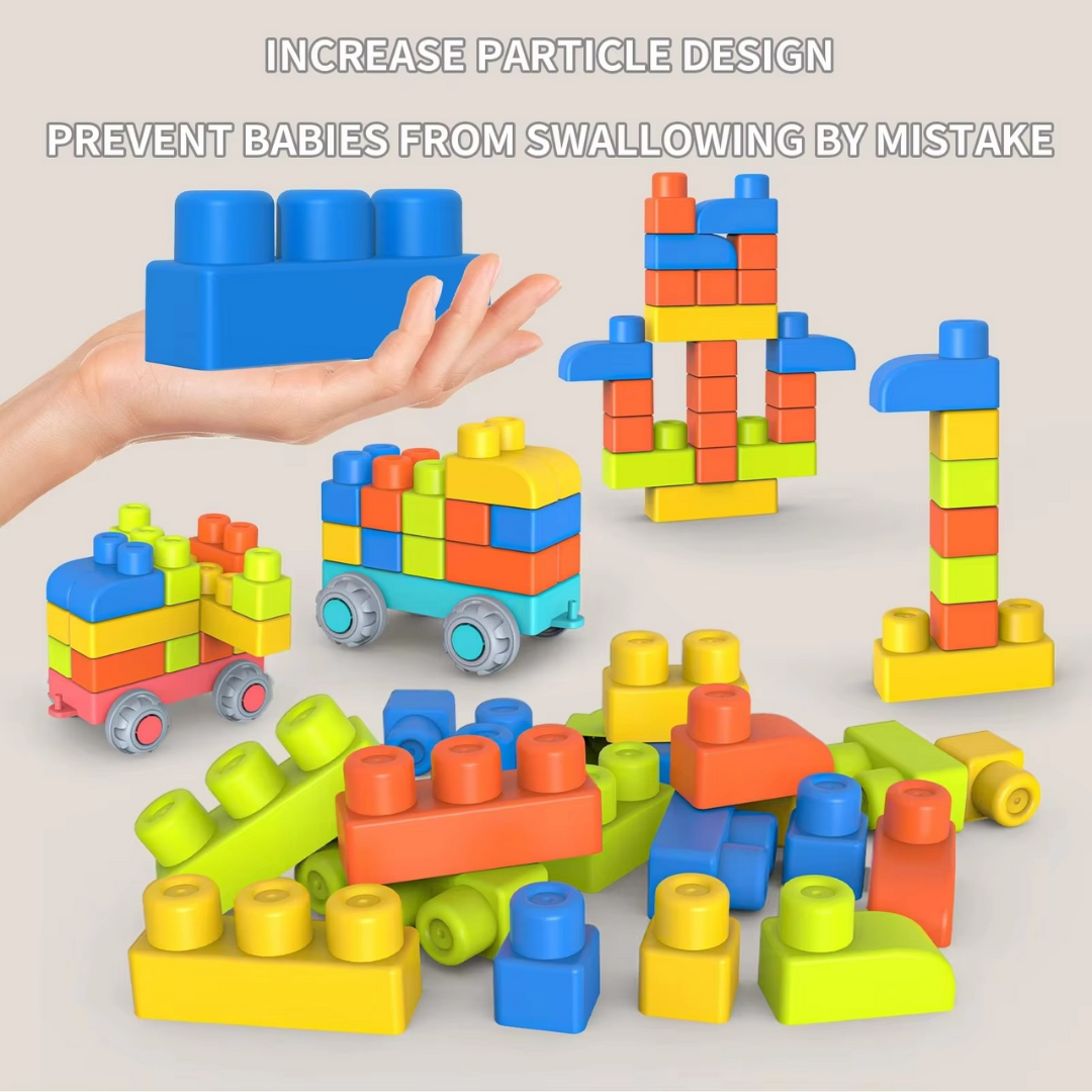 Soft Building Blocks for Kids – Creative Construction & Learning Toy