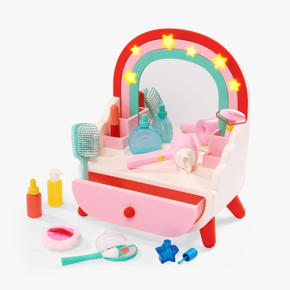Light-Up Pretend Beauty Vanity Playset