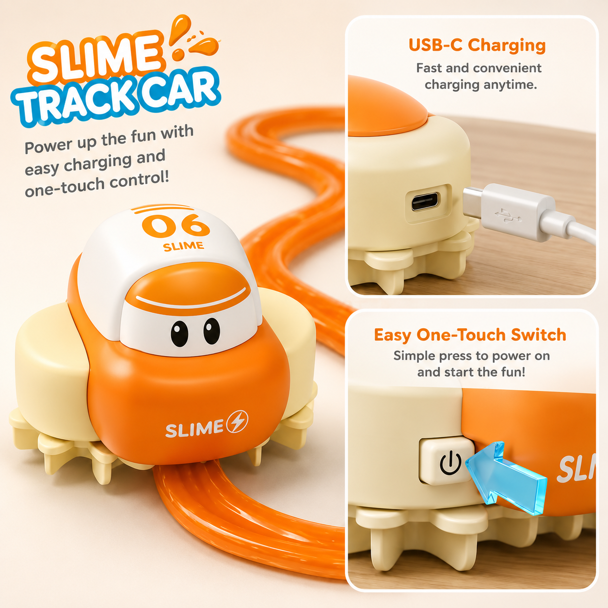 DIY Slime Track Car