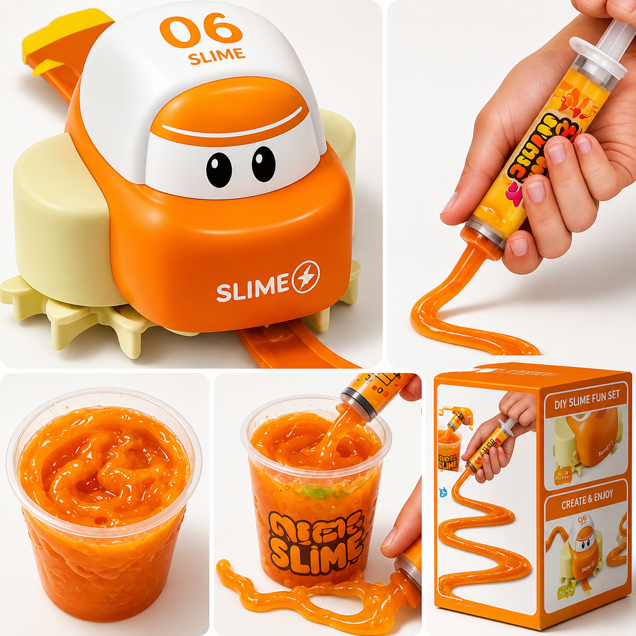 DIY Slime Track Car