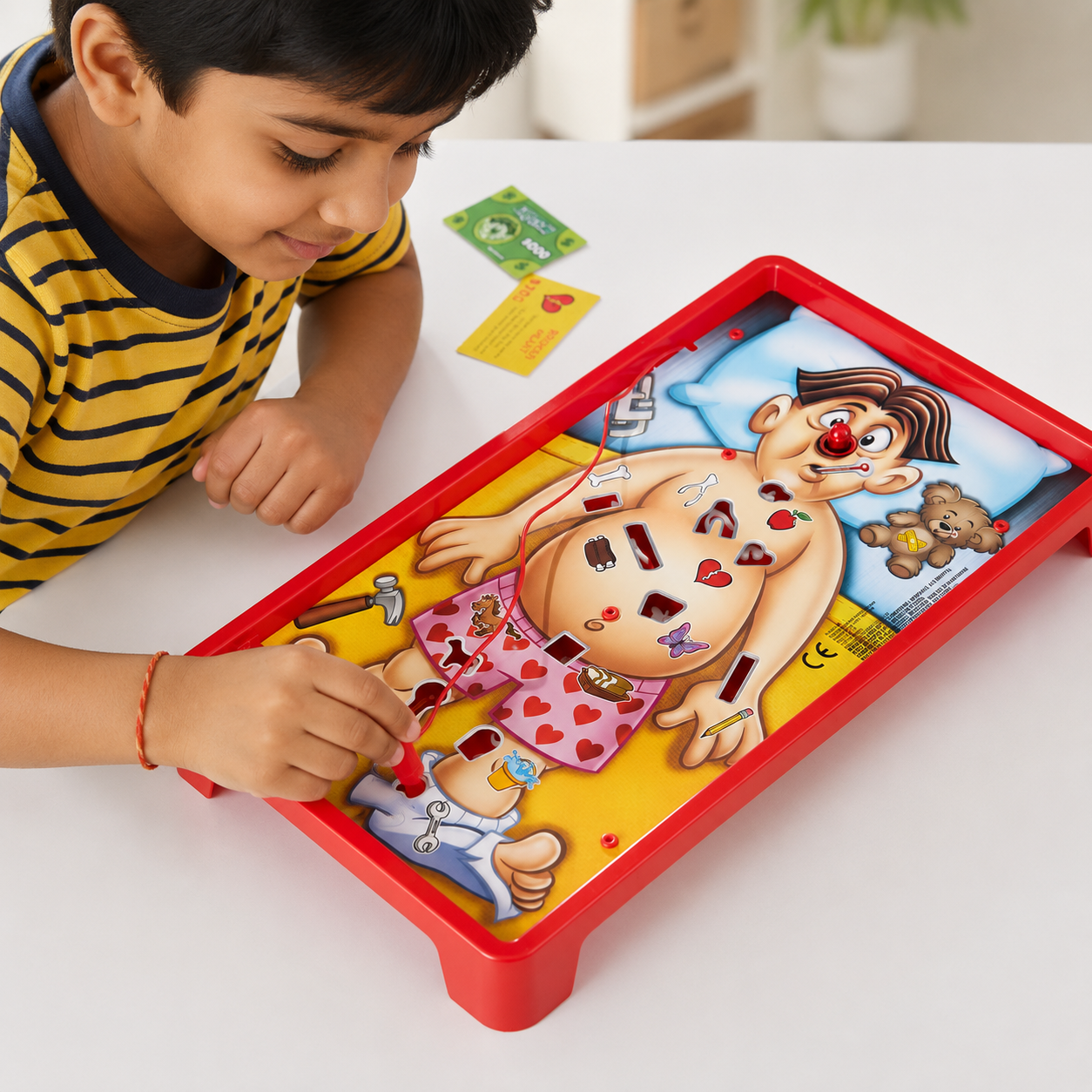 Operation-Style Family Board Game for Kids