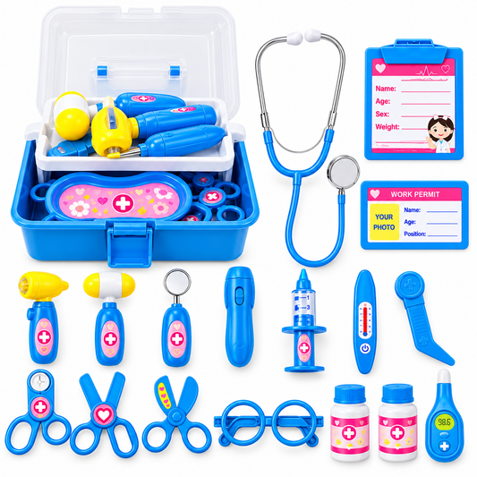 Kids Doctor Pretend Play Set – 22 Piece