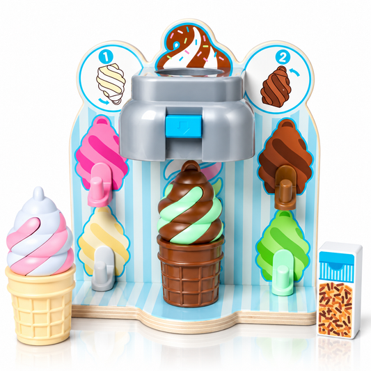 Swirl & Serve Pretend Ice Cream Play Set