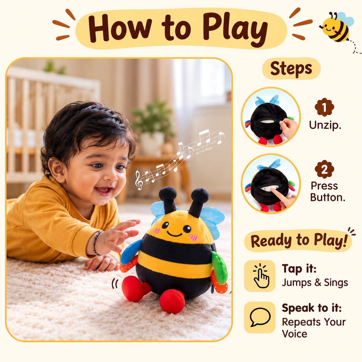 Musical Dancing Bee