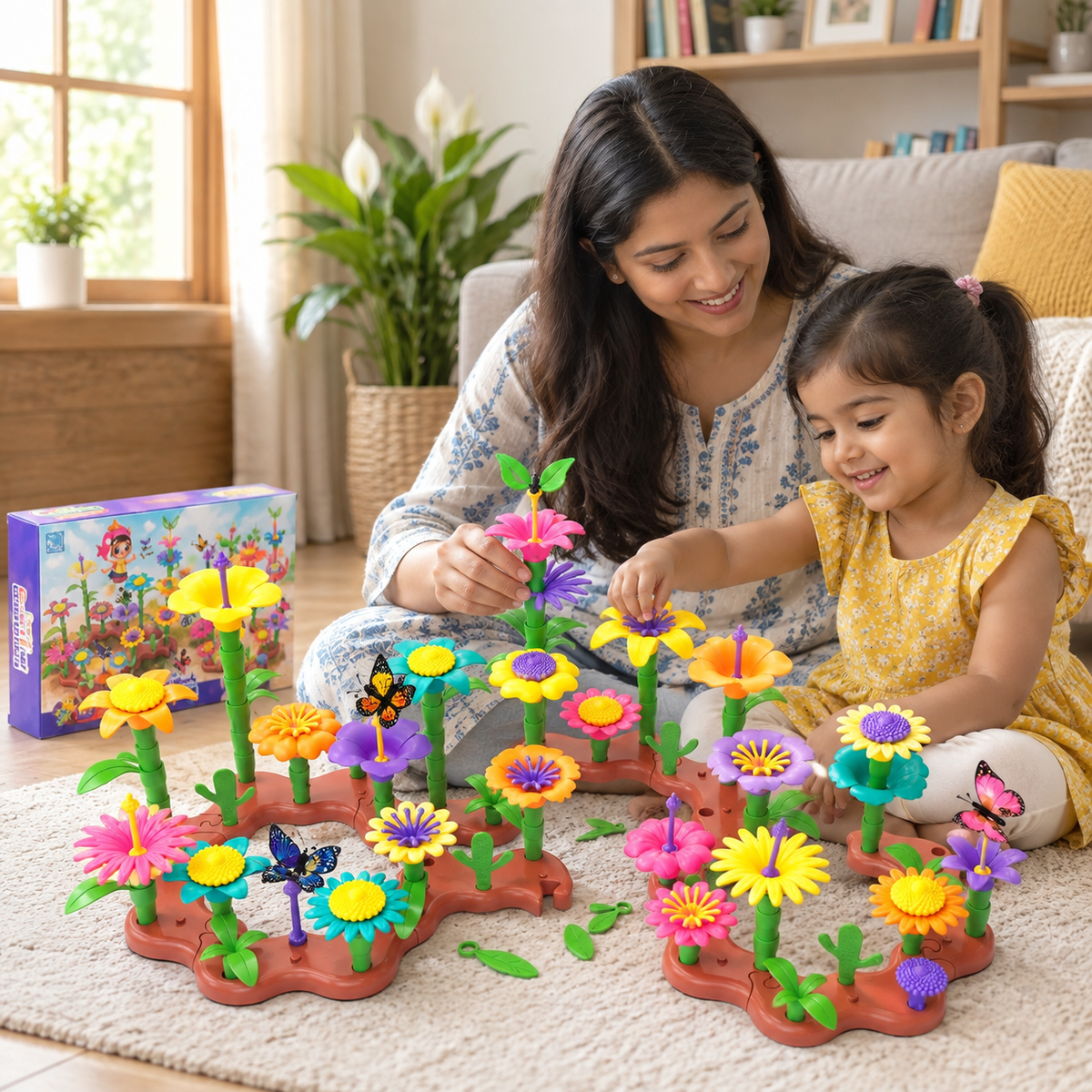 Creative Flower Garden Building Set