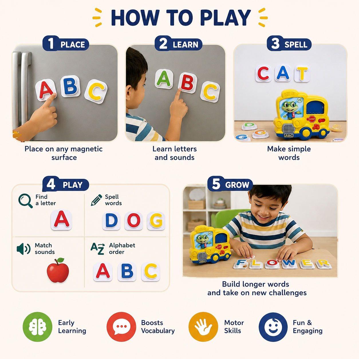 Magnetic Alphabet Learning Set