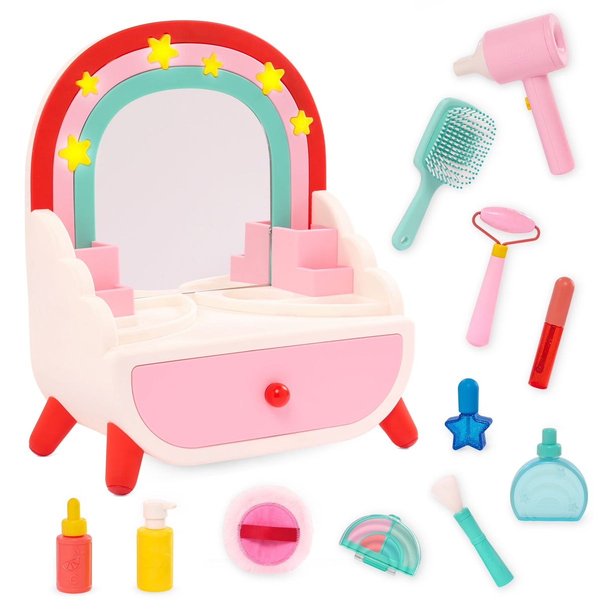 Light-Up Pretend Beauty Vanity Playset